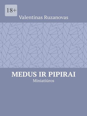 cover image of Medus ir pipirai. Miniatiūros